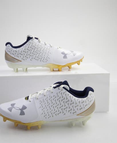 Unisex Size M 8.0 (W 9.0) Adult Under Armour Low Top Molded Cleats (New)