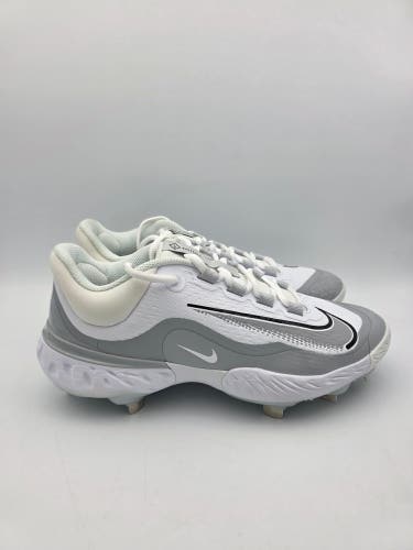 Nike Alpha Huarache Elite 4 Low Men's Size 7.5 Metal Baseball Cleats FD2745-104