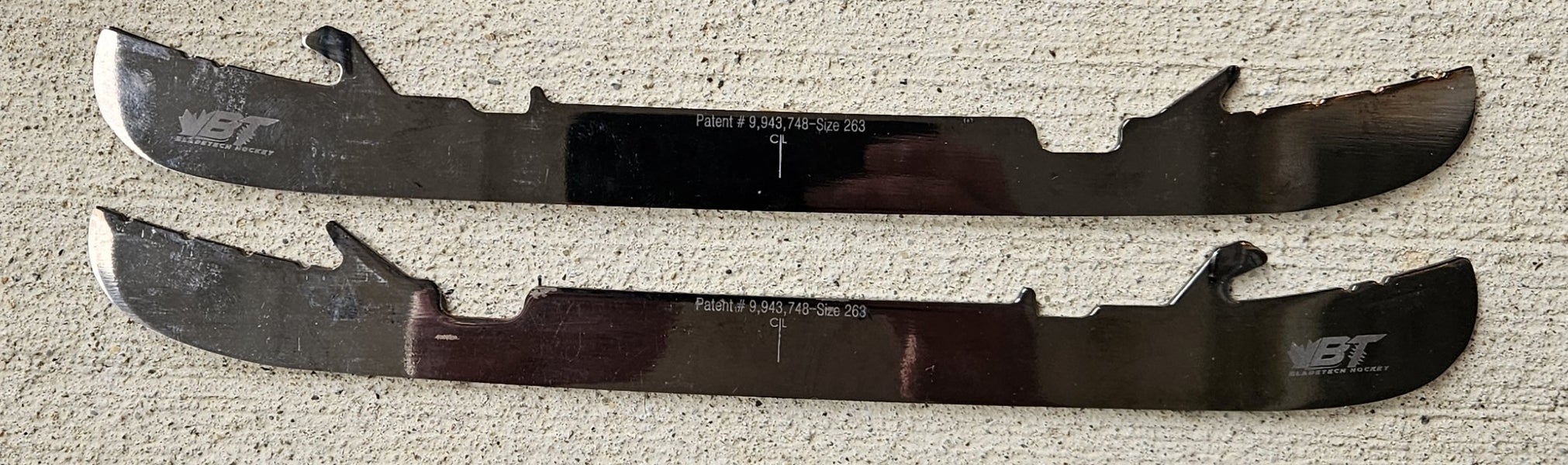 Bladetech LS Edge Black DLC Runners (Pair) 263mm