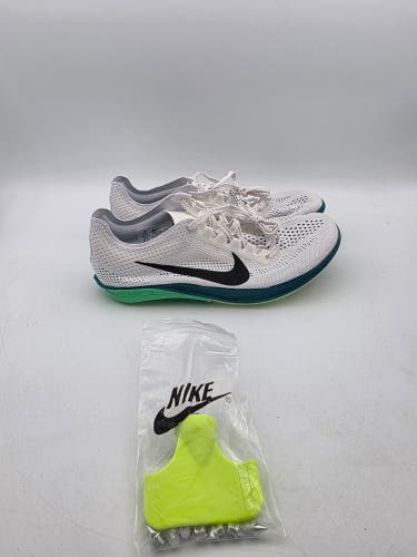 Men’s Size 4.5 Nike ZoomX Dragonfly 2 White Electric Algae Track FD8413-102