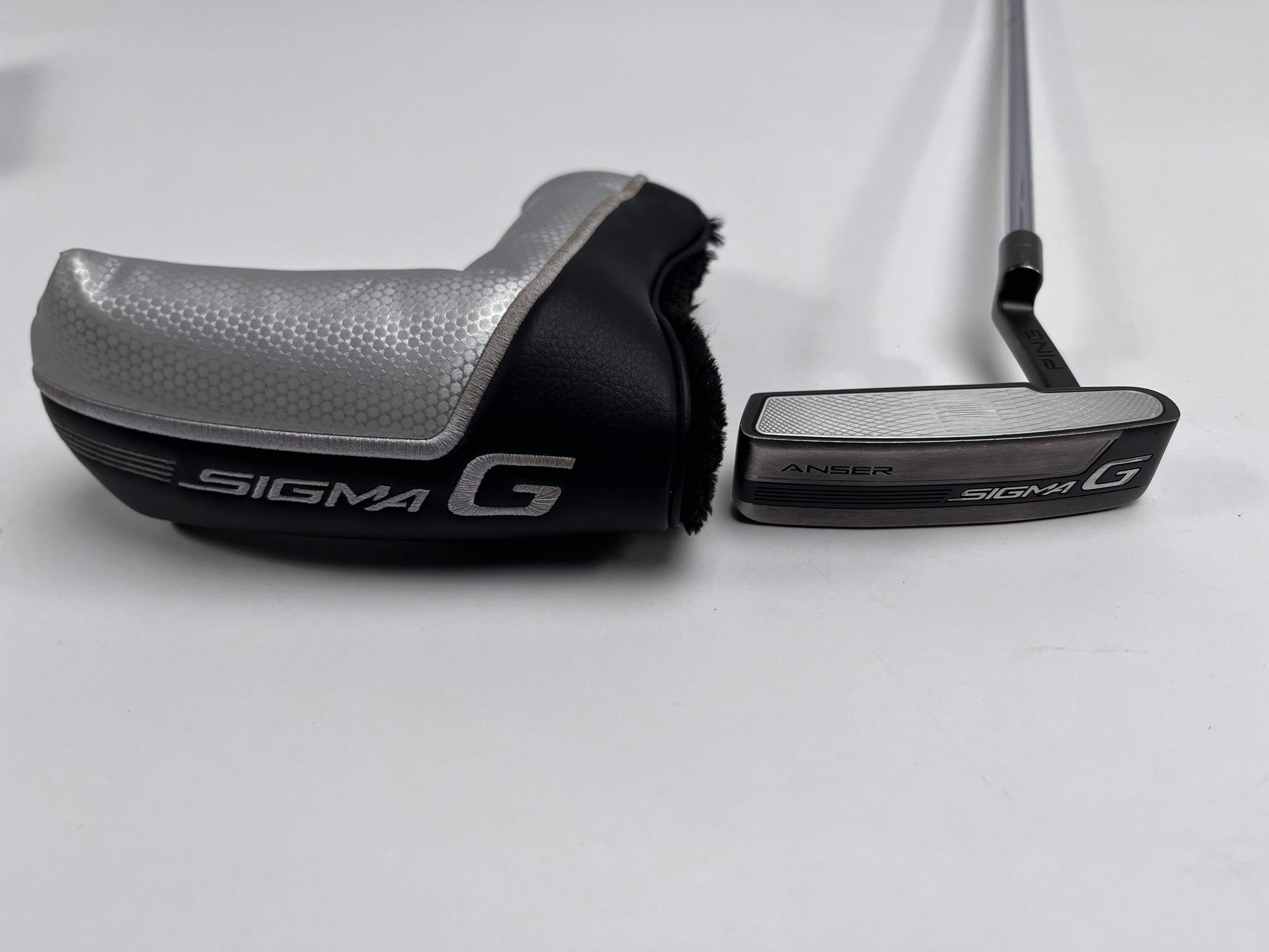 Ping Redwood Black Nickel Anser 303ss Putter - Black Dot - 34