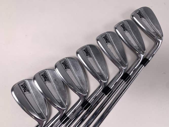 PXG 0211 COR2 Chrome Iron Set 4-PW True Temper Dynamic Gold S300 Stiff RH