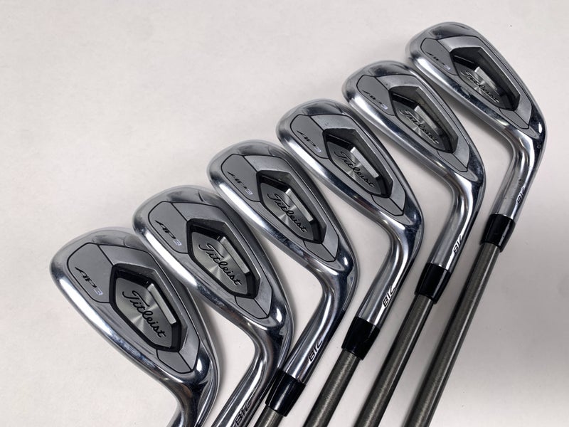 Titleist 718 AP3 Iron Set 6-PW+GW AeroTech SteelFiber i95 Regular RH ...