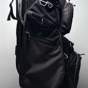 Sun Mountain Diva Ladies Cart Bag Black 14-Way Divide Single Strap Golf Bag