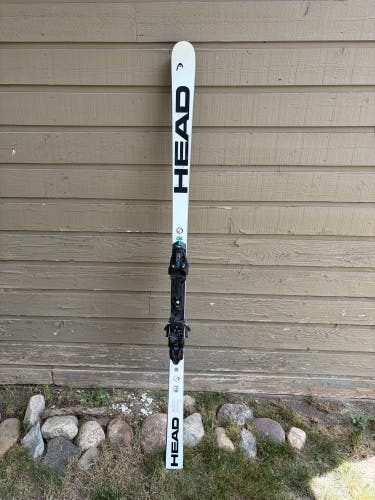Women's 2023 HEAD WC Rebels e-GS FIS Skis With Bindings Max Din 16