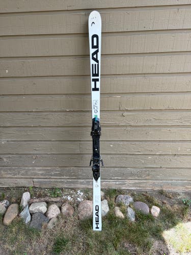 Women's 2023 HEAD 188 cm Racing WC Rebels e-GS RD Skis With Bindings Max Din 14 (Used)