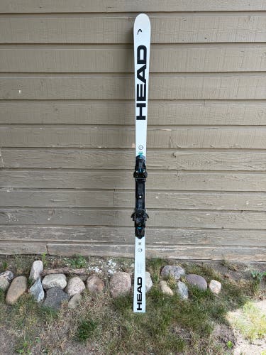 Women's 2024 HEAD 188 cm Racing WC Rebels e-GS RD Skis With Bindings Max Din 16 (Used)