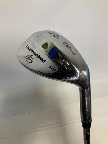 Used Wilson Harmonized 60 Golf Wedge Mens Rh Lob Wedge 11823-s000039913
