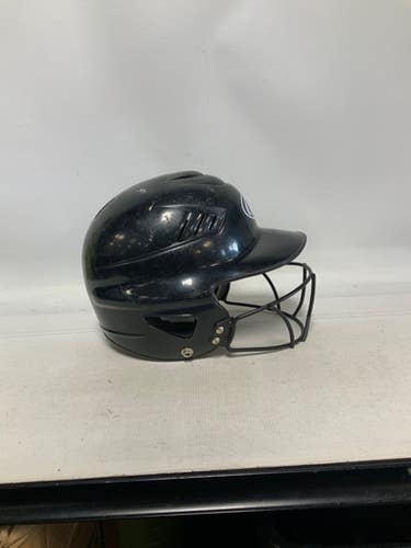 Used Rawlings Walrchfh-b Batting Helmet W Mask Black Sm 11823-s000039890