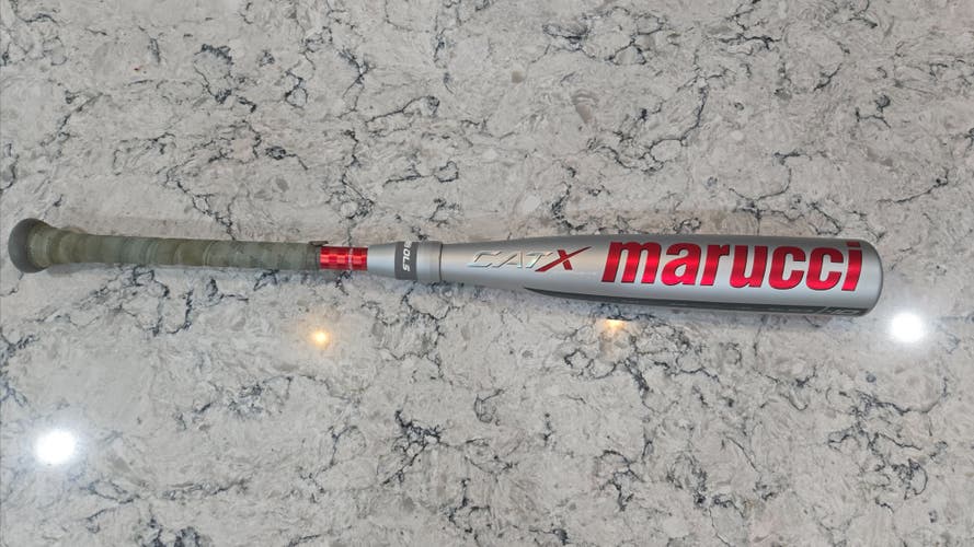 2023 Marucci CAT X USSSA Certified Bat (-10) Composite 19 oz 29" (Used)