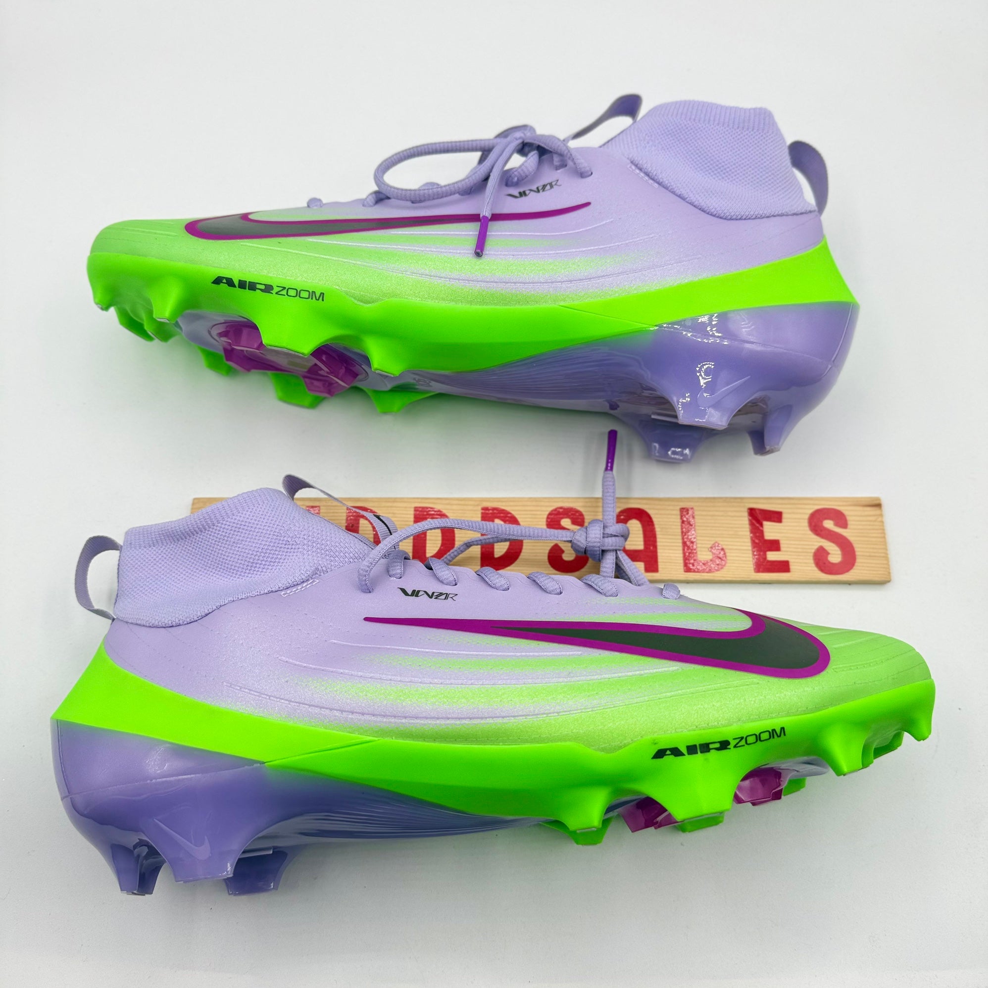 Nike Vapor Pro 1 Football Cleats Green Strike Purple IB8250  display picture 3