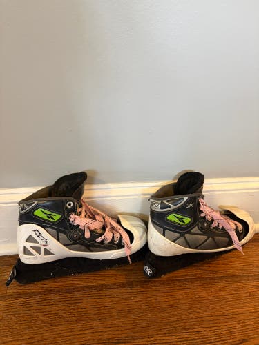 2007 Reebok 3K Hockey Goalie Skates Regular Width Size 5.5 (Used)