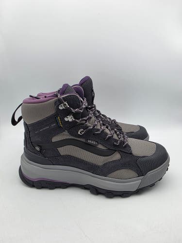Vans MTE Crestline Waterproof Boots 500264 Grey Purple Mens Sz 7/ Wmns Sz 8.5