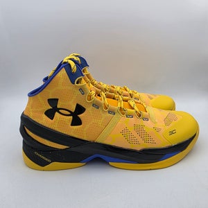 Under Armour Curry Two Double Bang Basketball Shoes Mens Size 11.5 3026281-700