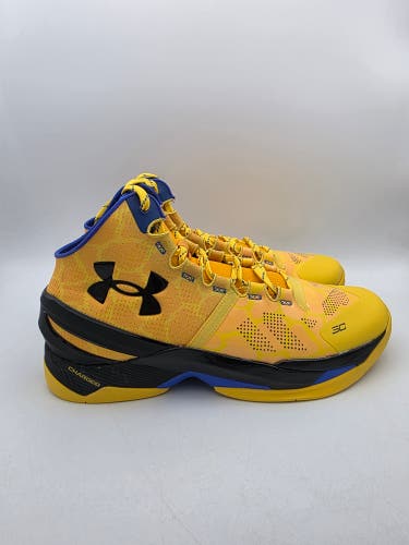 Under Armour Curry Two Double Bang Basketball Shoes Mens Size 11.5 3026281-700