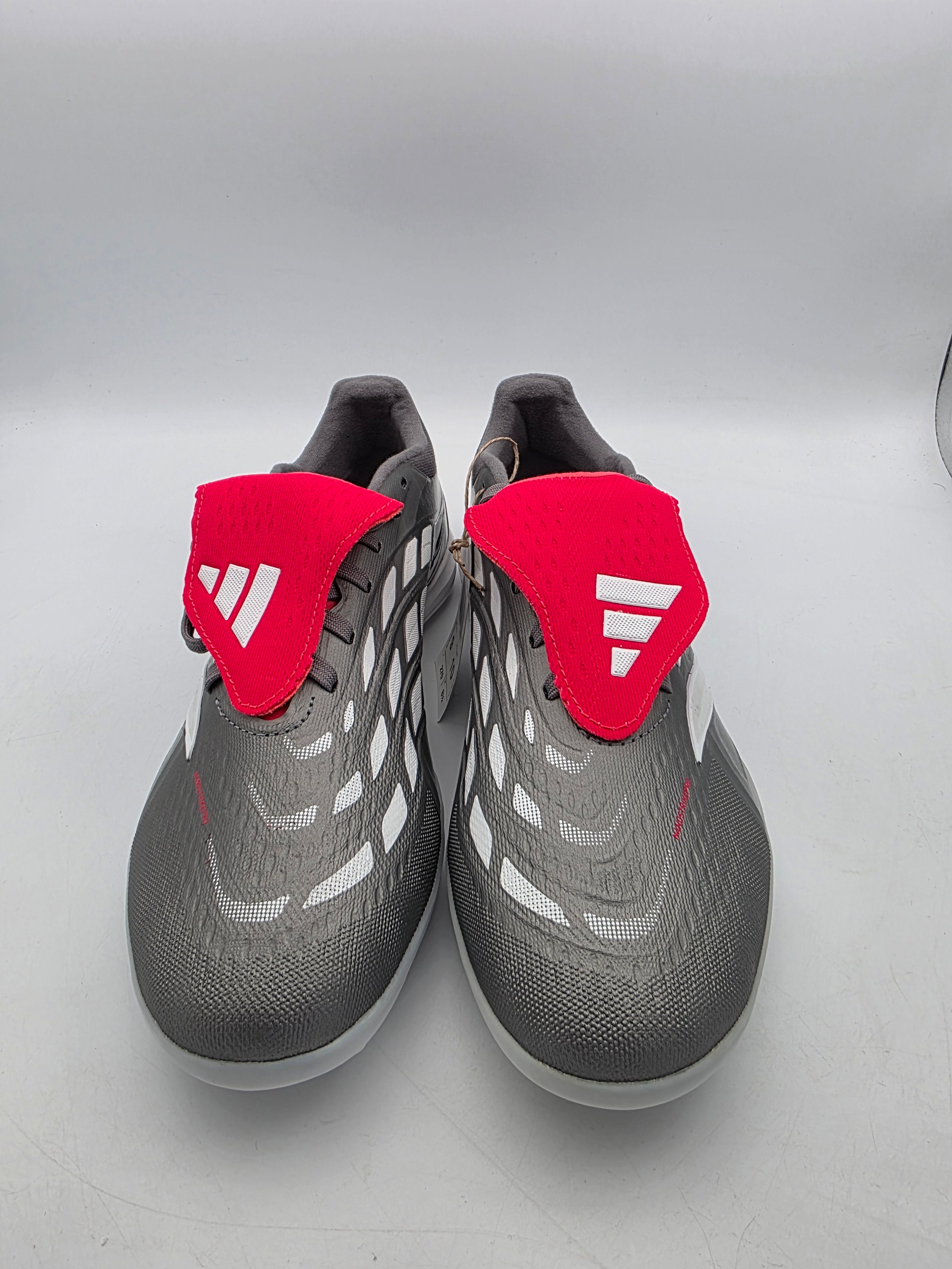 Adidas Predator Pro FT TF Soccer Mens Size 9 Grey Red JR7864‎ Turf Cleats NEW adidas Predator Pro Fold Tongue Turf FT TF Soccer Shoes  main image 3