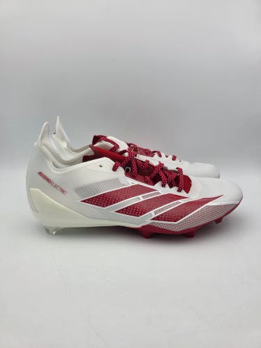 Adidas Adizero Electric Men's Football Cleats White Red Size 6 IE6288