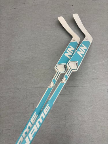 2 Pack - Senior No Name Hockey Goalie Stick Regular 27" Paddle
