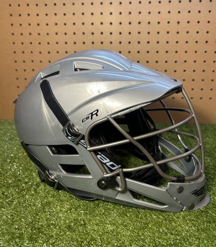 Cascade CS-R silver Youth Lacrosse Helmet CSR