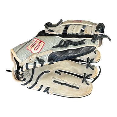 Used Wilson A2000 Bb Sb Glove Rh Throw Grey 11 1 2" 11850-s000024781