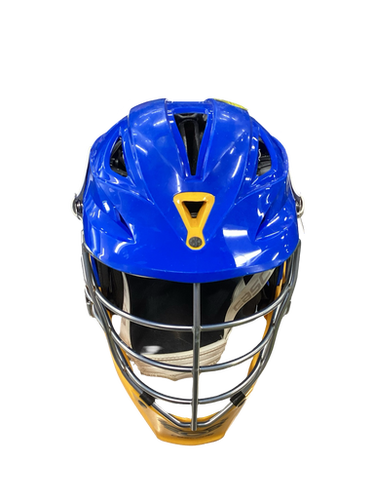Used Cascade R Lacrosse Helmet Royal Blue And Yellow Md 11613-s000155846