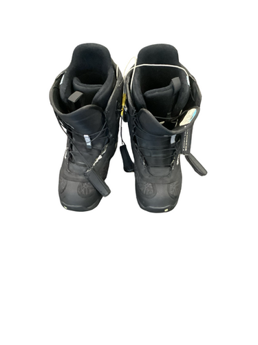 Used Burton Emerald Mens Snowboard Boots Black Senior 8.5 11613-s000173309