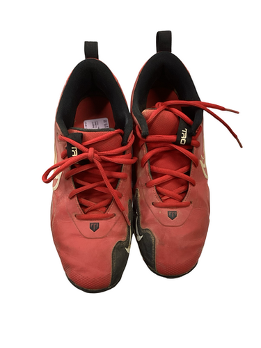 Used Nike Trout Bb Sb Cleats Red Junior 05.5 11613-s000176357
