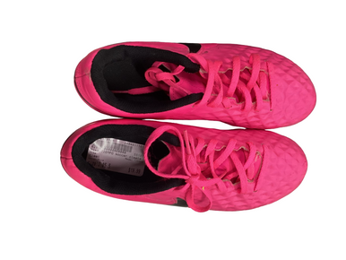 Used Nike Tiempo Soccer Cleats Pink Junior 05.5 11613-s000179105
