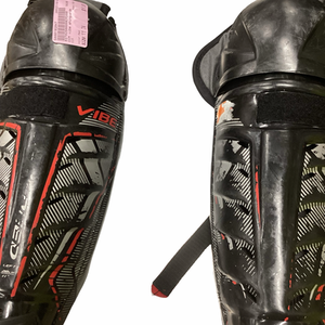 Used Ccm Vibe Senior Shin Guards Red 11" 11613-s000182847