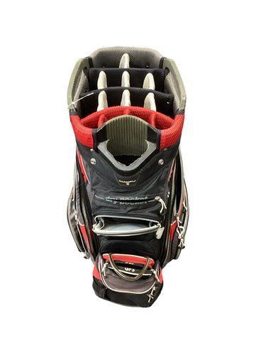 Used Maxfli U Series 5.0 Mens Cart Bag Red 11613-s000175606