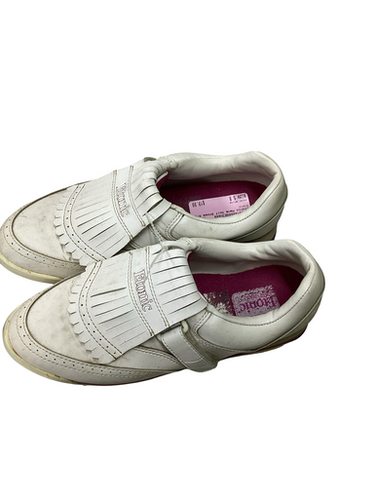 Used Etonic Mens Golf Shoes White Senior 8 11613-s000180565