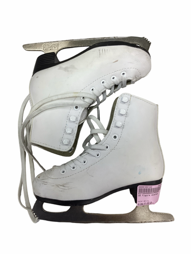 Used Gs Girls Figure Skate White Youth 12.0 11613-s000183142
