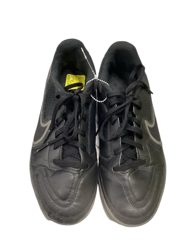Used Nike Tiempo Soccer Cleats Black Junior 05.5 11613-s000151685