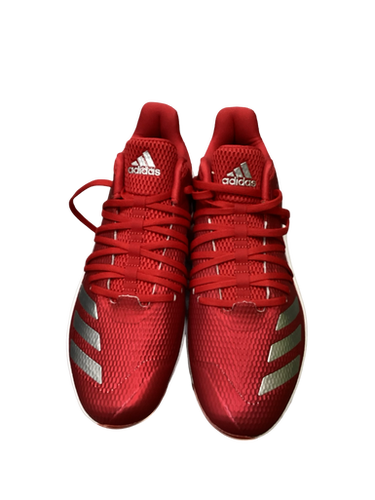Used Adidas Adizero Afterburner V Dip Bb Sb Cleats Red Senior 9 11613-s000151153
