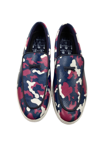 Used G Fore Belgian Loafer Mens Golf Shoes Navy Blue Senior 11.5 11613-s000152404