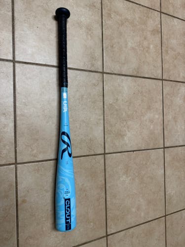 Rawlings Clout Alloy USABat Certified Bat (-10) 17 oz 27" (Used)
