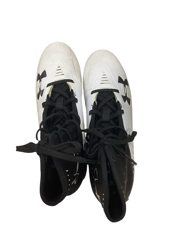 Used Under Armour Adult Fb Cleats Black Senior 8.5 11613-s000174911