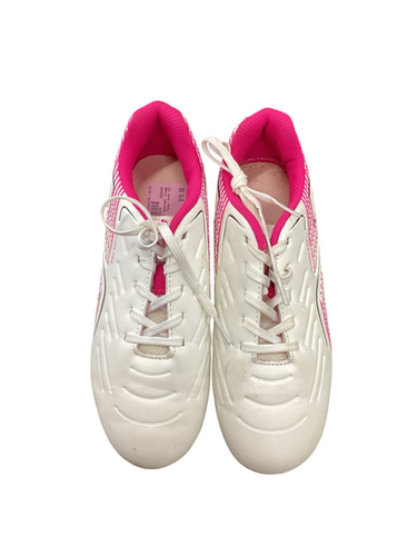Used Lotto Roma 700 Soccer Cleats White Junior 03.5 11613-s000180729
