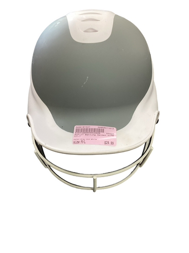 Used Rip-it Batting Helmet W Mask Grey And White M L 11613-s000181321