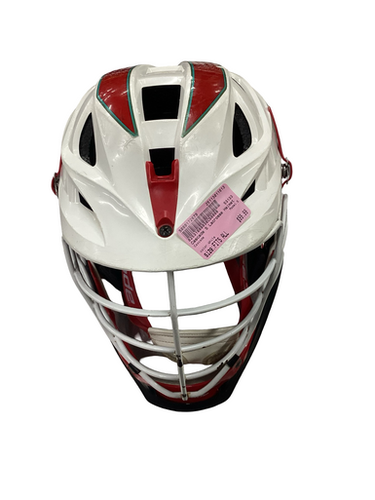Used Cascade S Lacrosse Helmet White Fits All 11613-s000172679