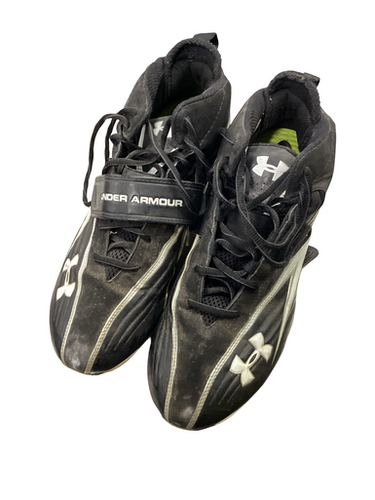 Used Under Armour Armour Guide Adult Fb Cleats Black Senior 12 11613-s000172696