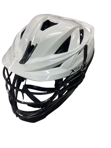 Used Cascade Xrs Pro Lacrosse Helmet White One Size 11613-s000175349