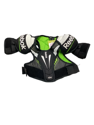Used Reebok 12k Junior Shoulder Pads Md 11613-s000178628