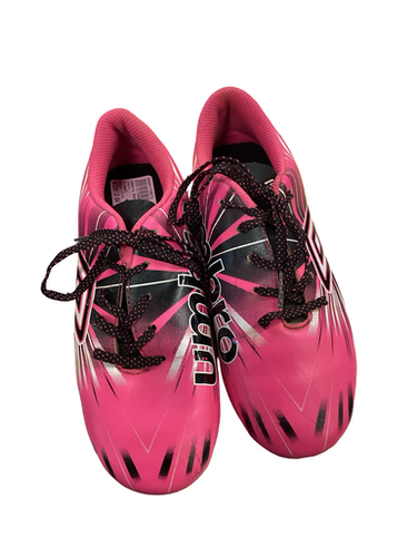 Used Umbro Soccer Cleats Pink Junior 04 11613-s000178672