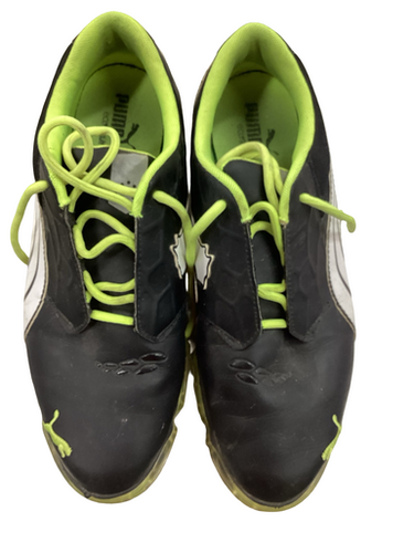 Used Puma Mens Golf Shoes Black Senior 9 11613-s000178422