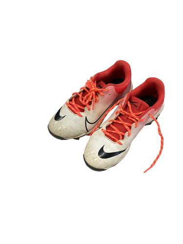 Used Nike Fast Flex Softball Bb Sb Cleats Red Youth 06.0 11613-s000180123