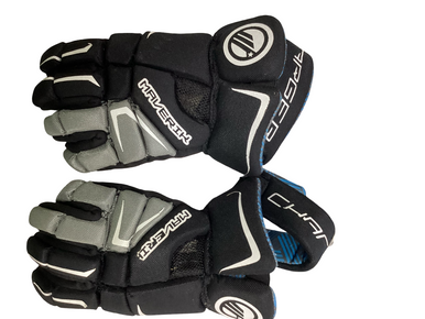 Used Maverik Charger Lacrosse Gloves Mens Black 10" 11613-s000180146