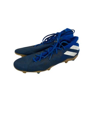 Used Adidas Nemeziz Mens 10.5 Soccer Cleats Royal Blue 11692-s000152005