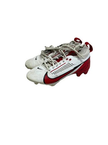 Used Nike Vapor Edge Pro Mens 7 Fb Cleats White And Red 11692-s000152018