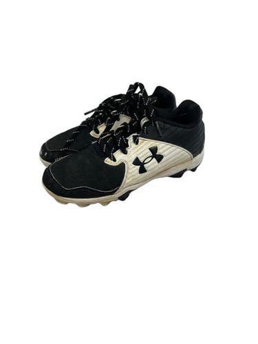 Used Under Armour Leadoff Jr 4.5 Cleats Black 11692-s000152069